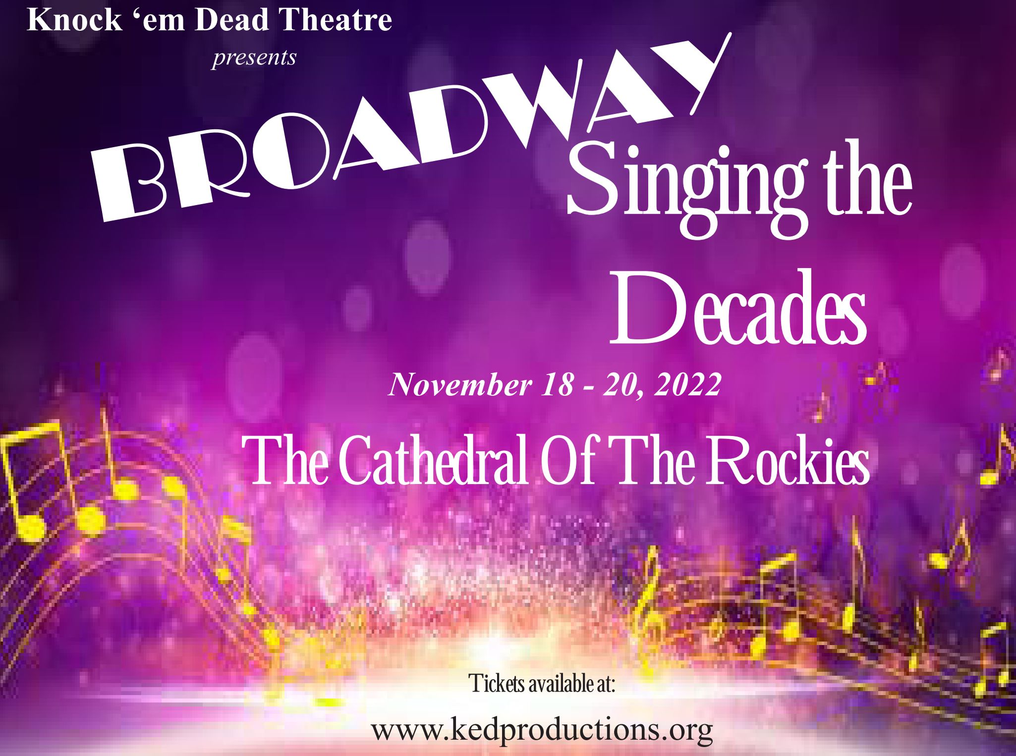 broadway singing the decades